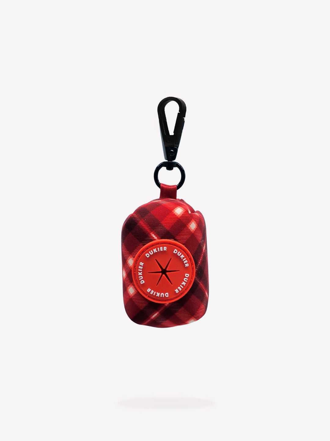 PORTA BOLSAS CACA TARTÁN RED