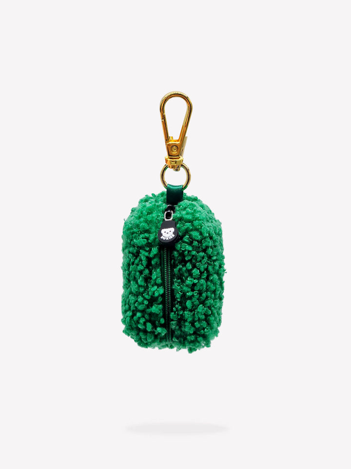 TEDDY GREEN POO BAG HOLDER