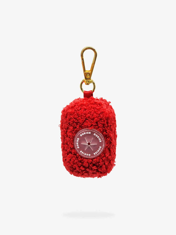TEDDY RED POO BAG HOLDER