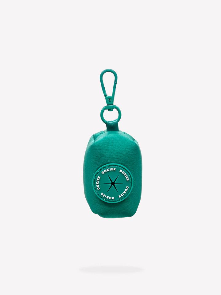 POO BAG HOLDER FOR DOGS GREEN