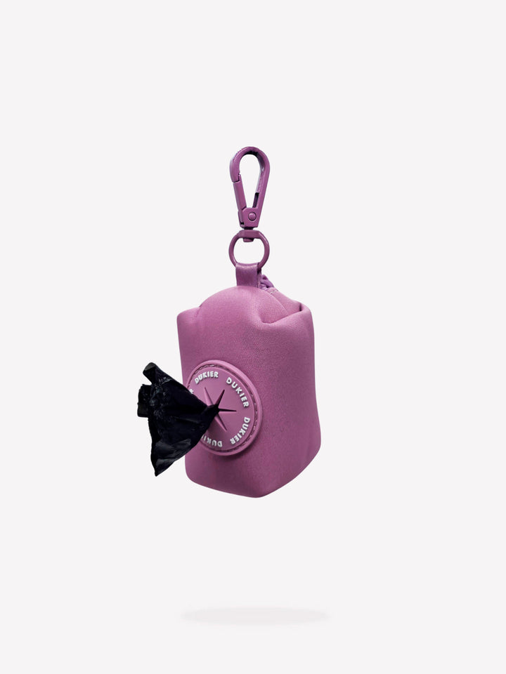 PORTA-SACOS PARA COCÓ DE CÃO MAUVE