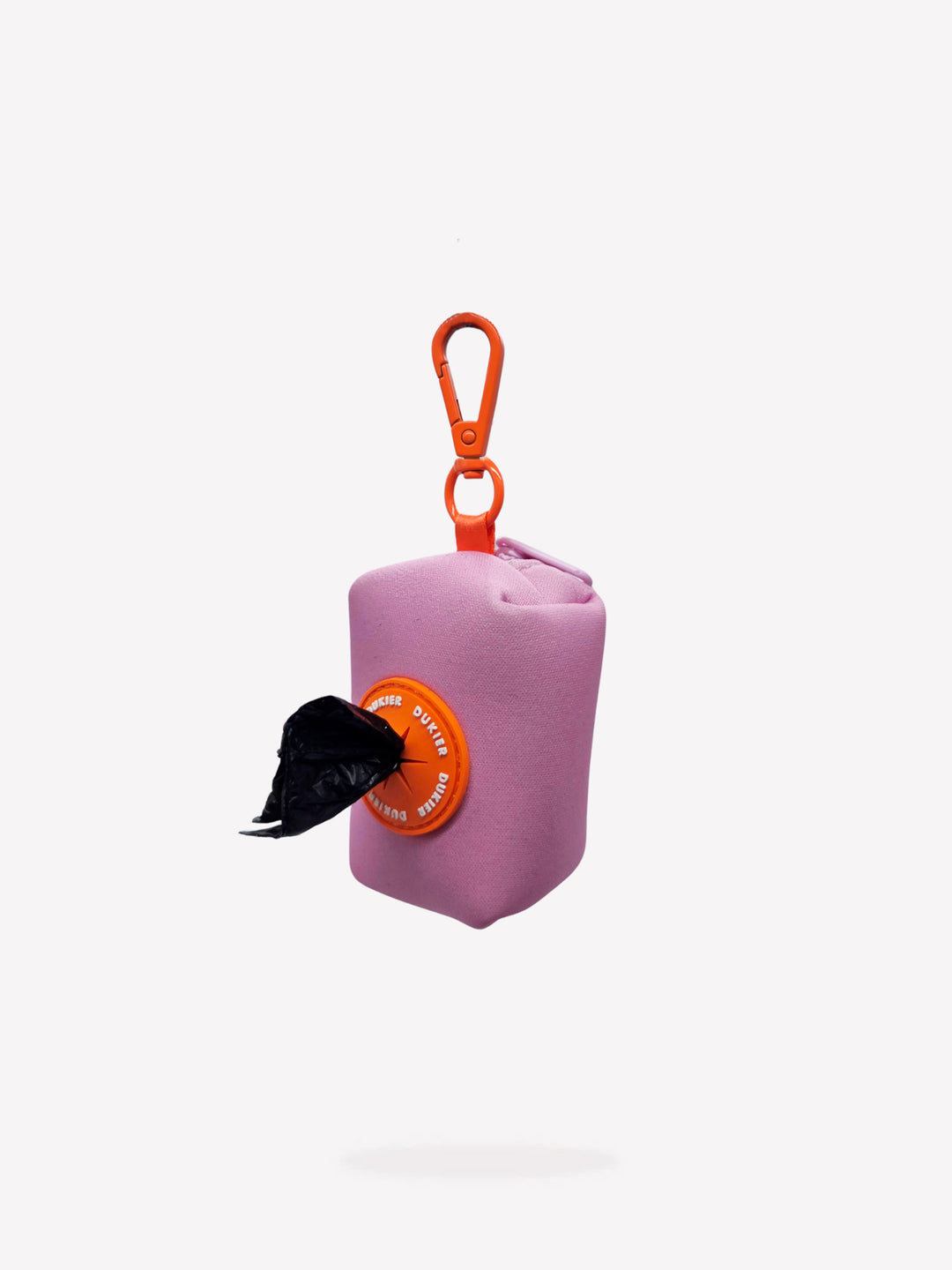 POO BAG HOLDER FOR DOGS TANGERINE PINK