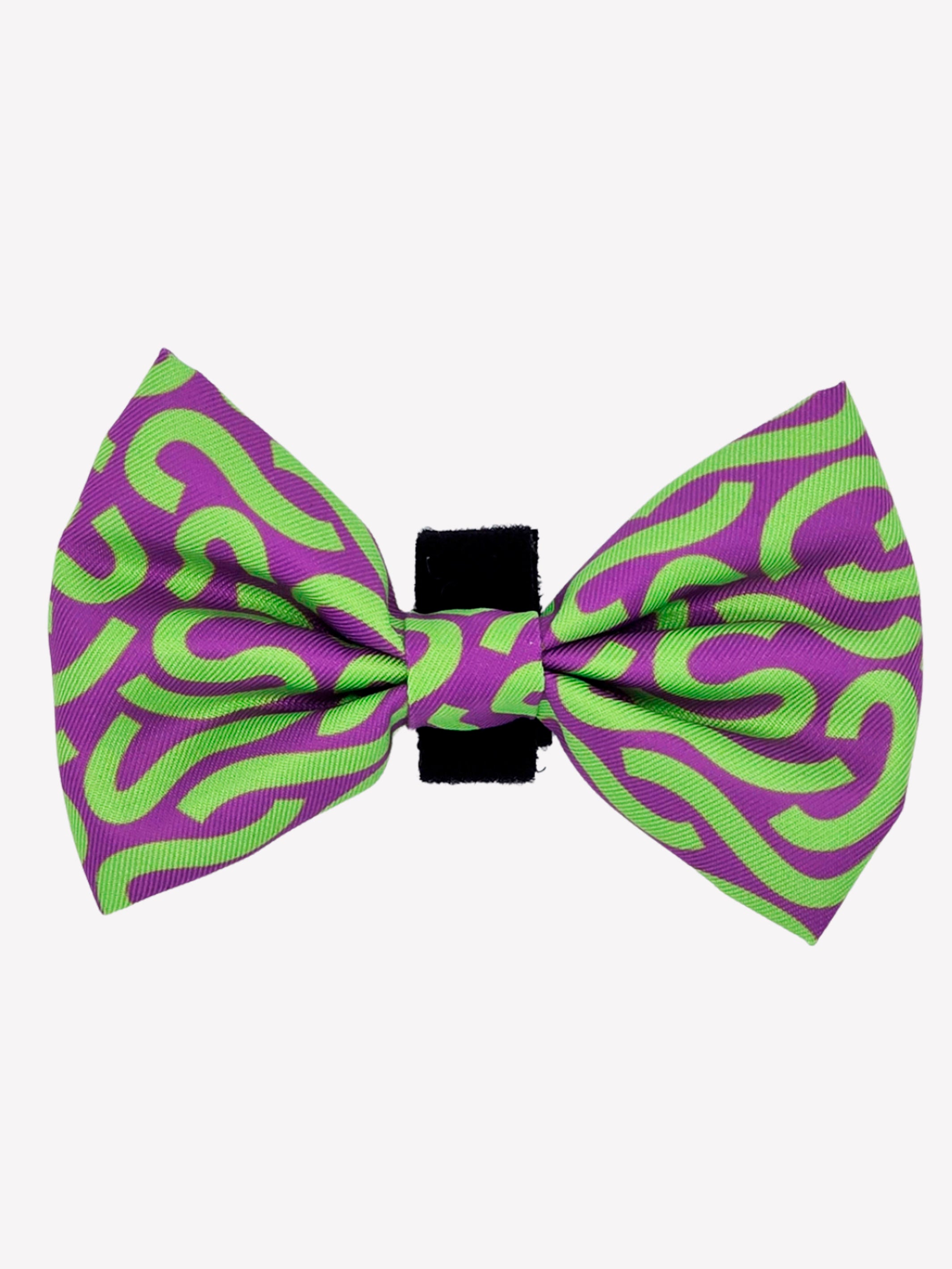 NOEUD PAPILLON KALEIDO LIME SWIRL 