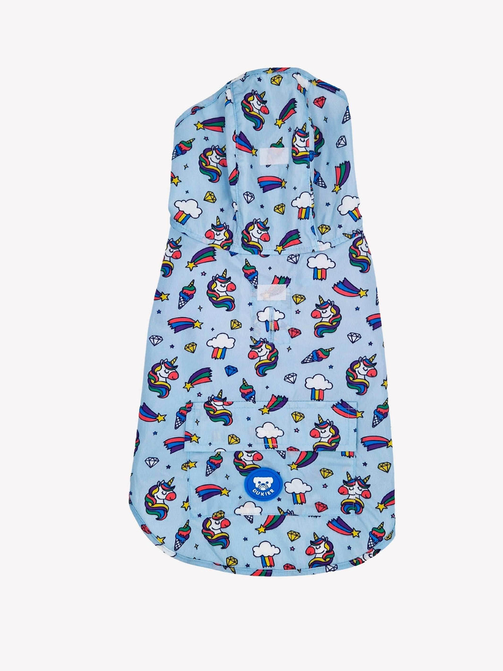 CHUBASQUERO PARA PERRO UNICORNS