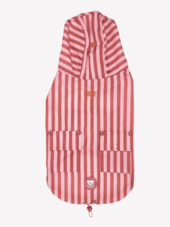 RAINCOAT FOR DOG TERRACOTA
