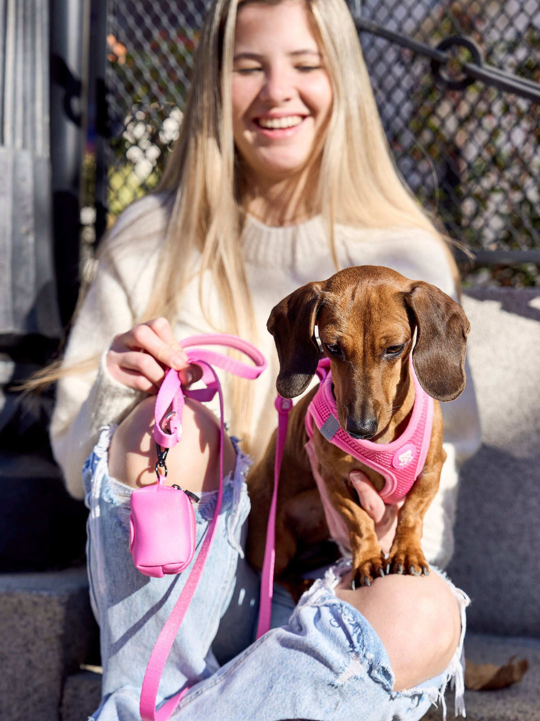 ARNES BODY PARA PERRO PINK