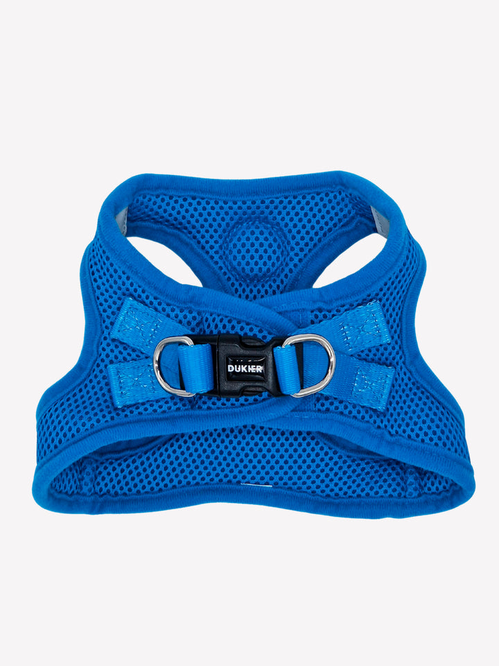 DOG BODY HARNESS BLUE