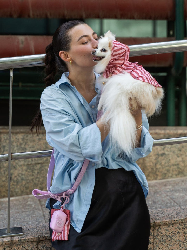 RAINCOAT FOR DOG TERRACOTA