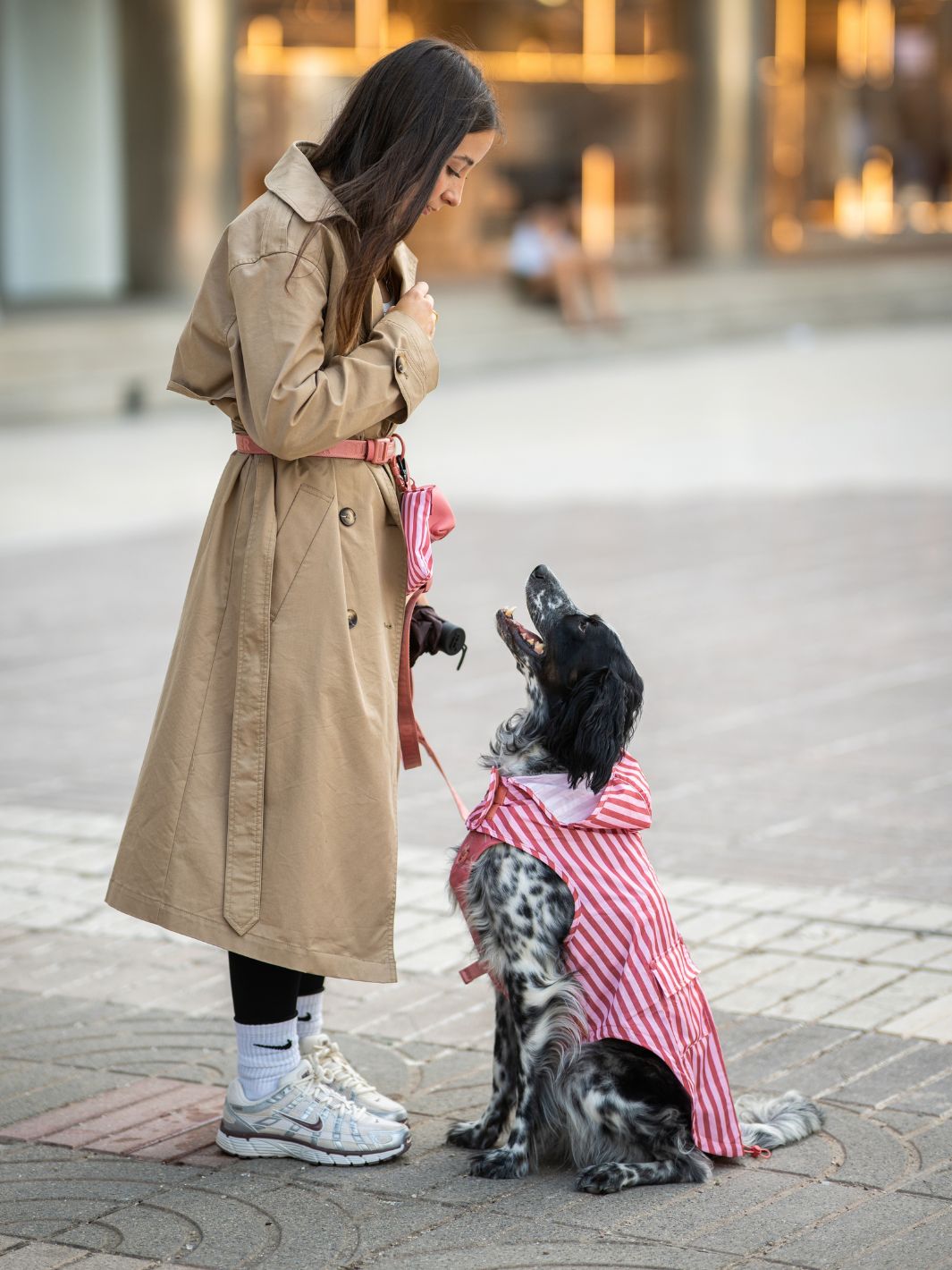 RAINCOAT FOR DOG TERRACOTA