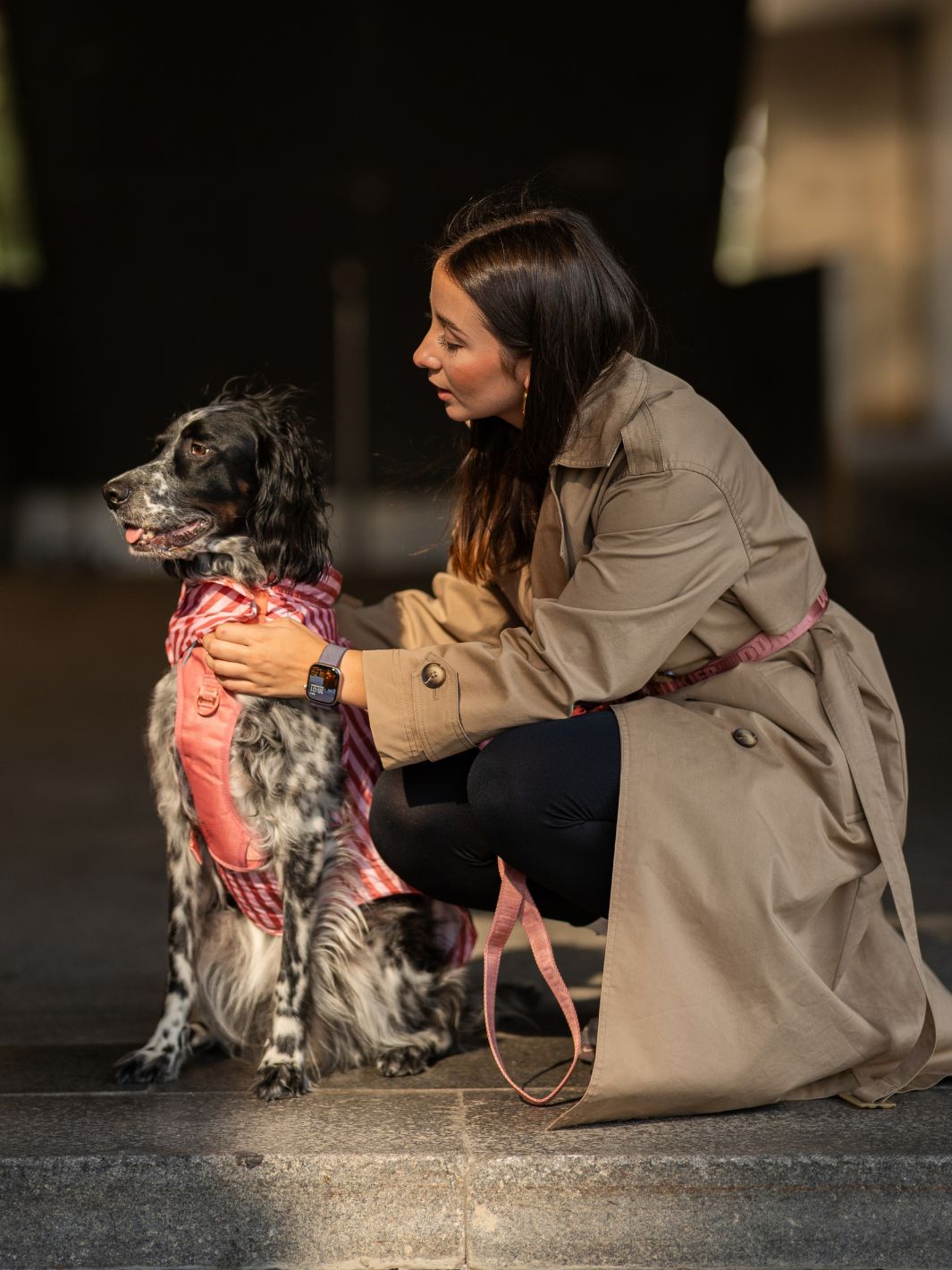 RAINCOAT FOR DOG TERRACOTA