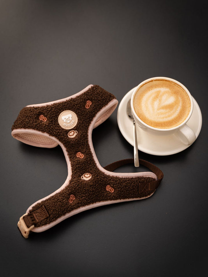 VERSTELLBARES HUNDEGESCHIRR LATTE TEDDY