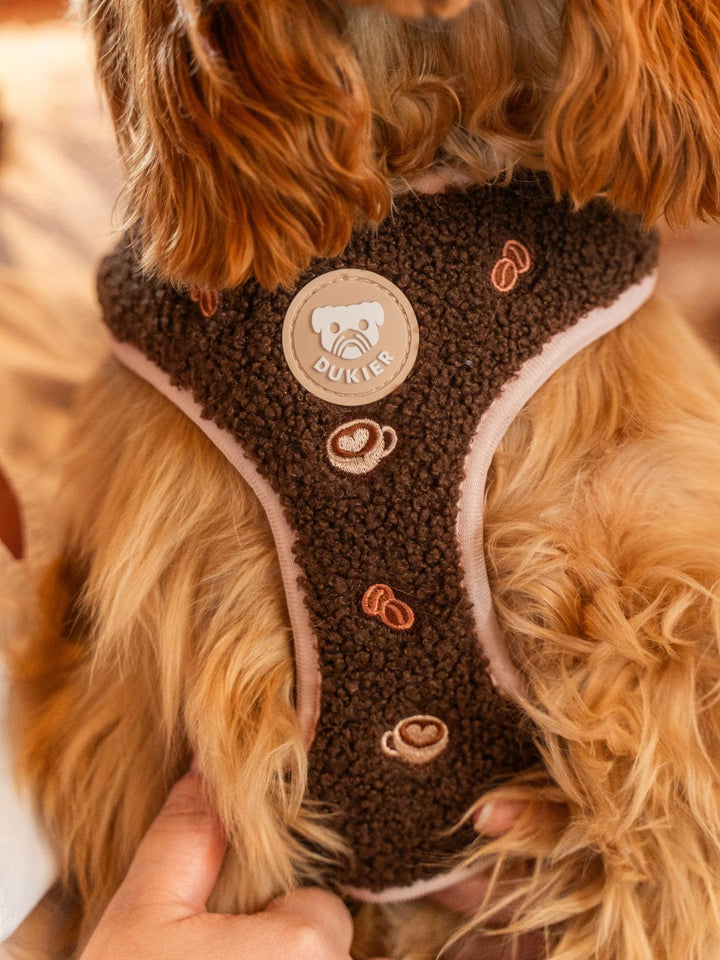 VERSTELLBARES HUNDEGESCHIRR LATTE TEDDY