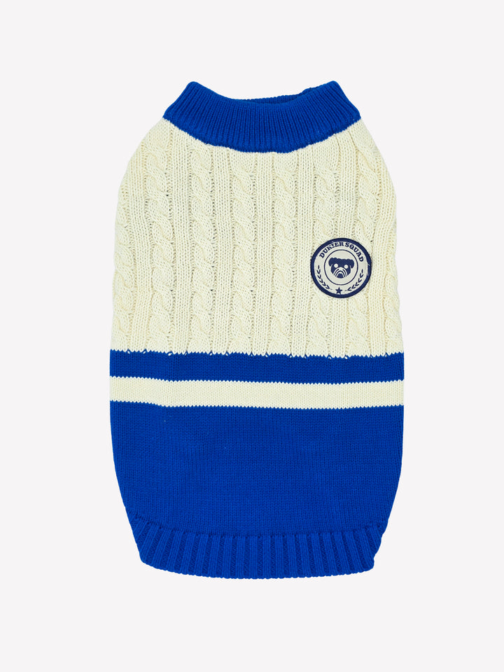 DOG SWEATER BLUE