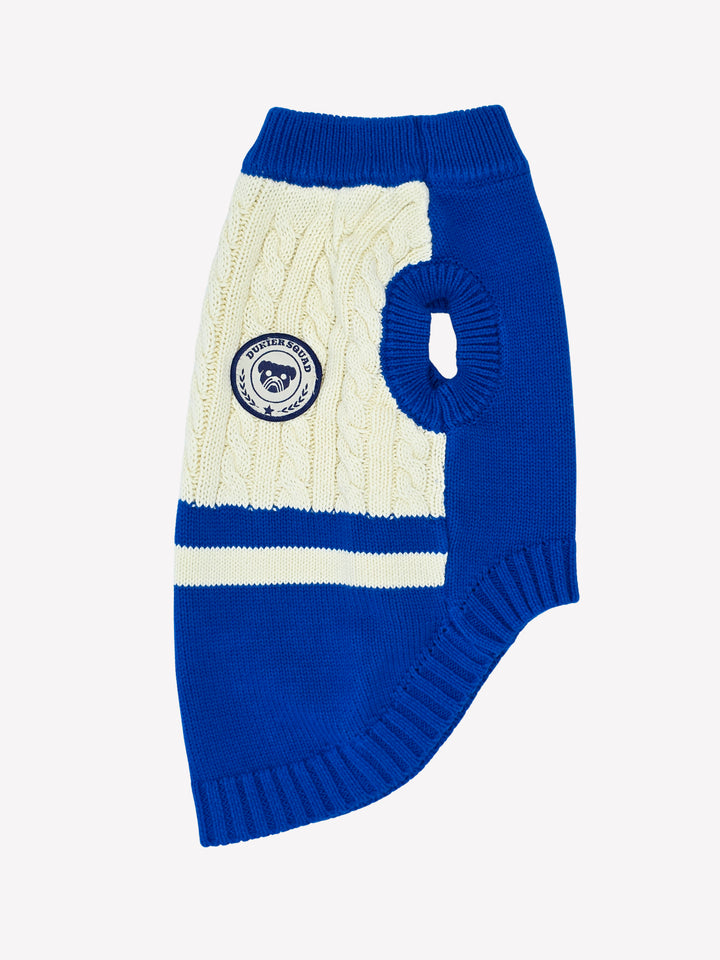 DOG SWEATER BLUE