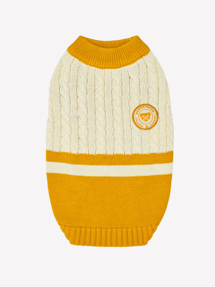 DOG SWEATER YELLOW