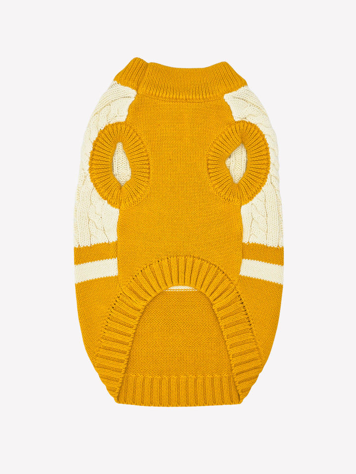 DOG SWEATER YELLOW