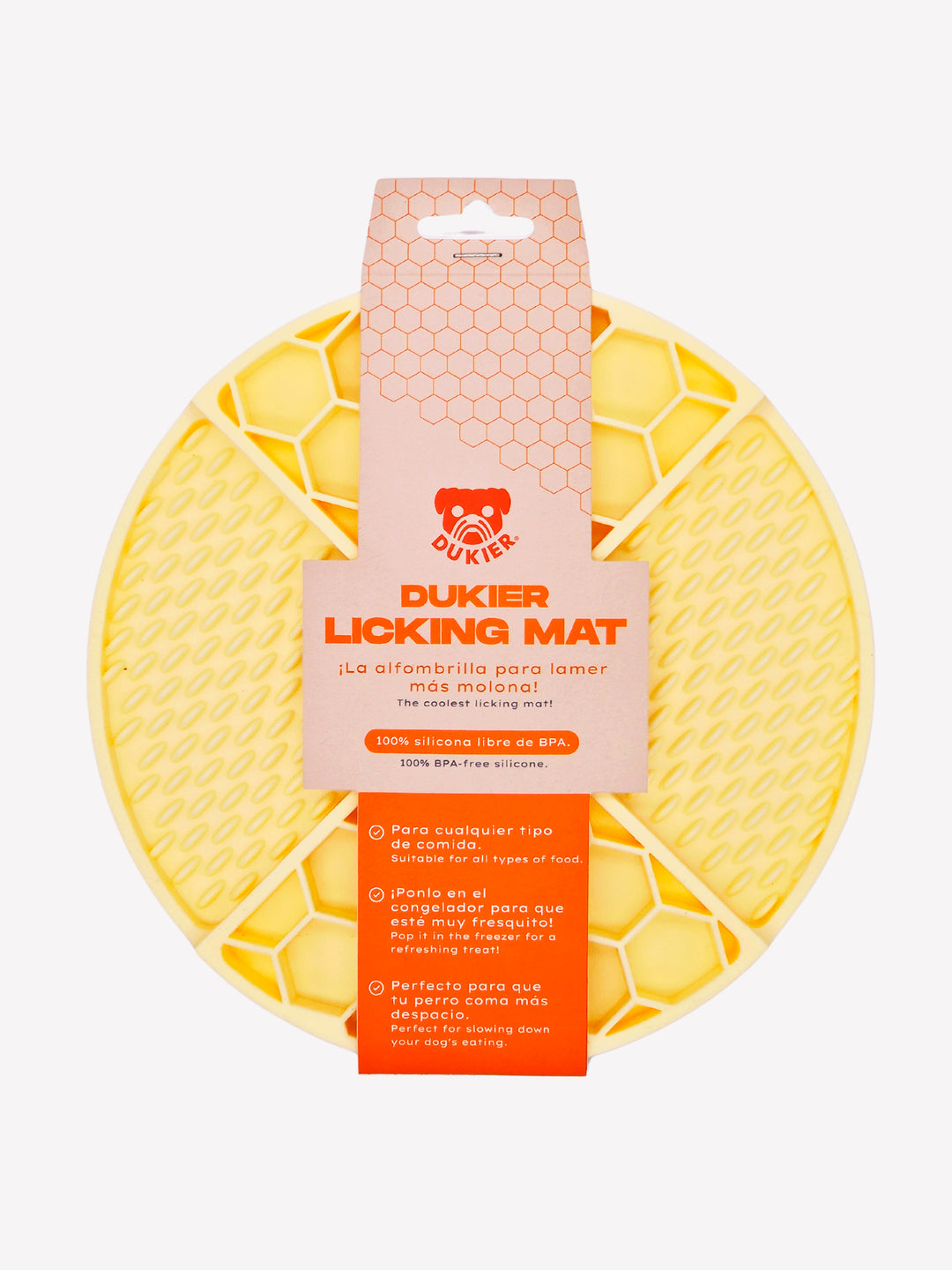 LICK MAT PARA CÃO YELLOW