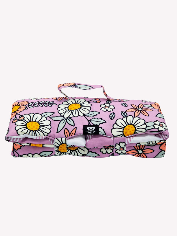 ROLL UP PET MAT: FLOWER POWER