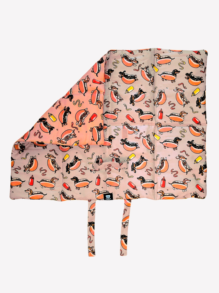 ROLL UP PET MAT: HOT DOGS
