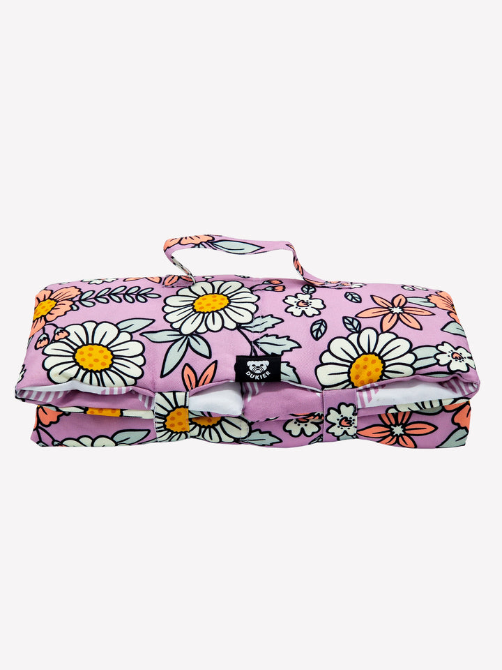 ROLL UP PET MAT: FLOWER POWER