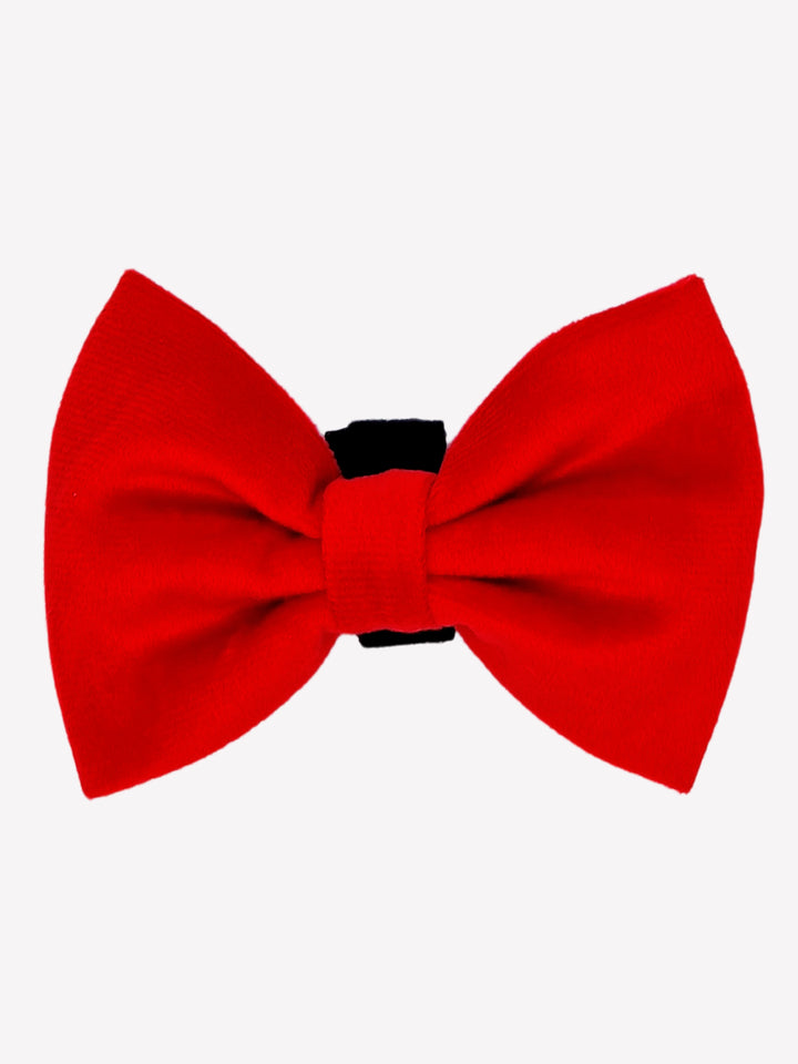 PAJARITA PARA PERRO VELVET RED