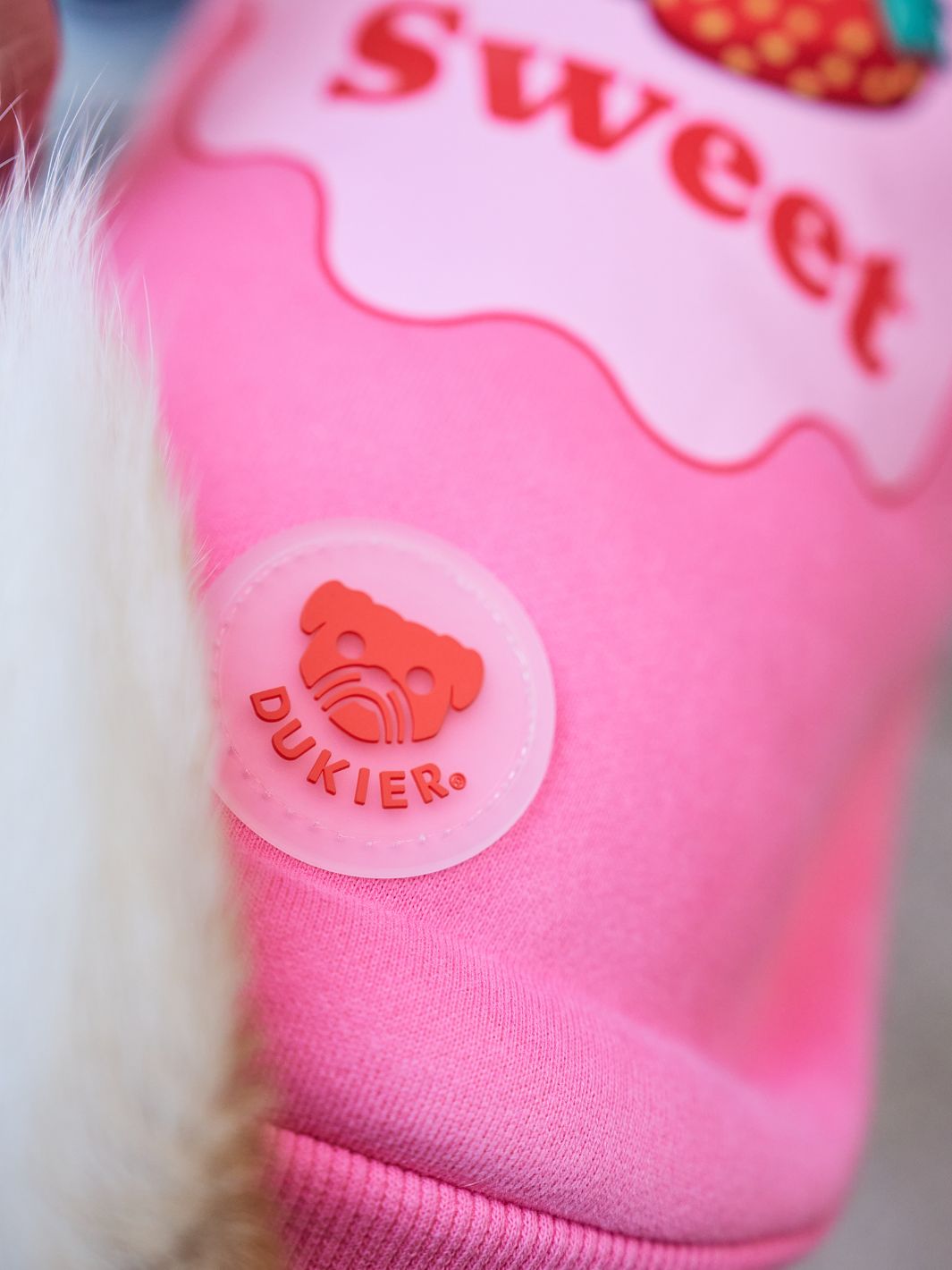 BERRY LOVE DOG HOODIE