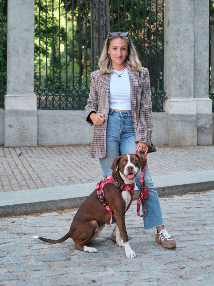 ARNES TRAIL PARA PERRO TARTÁN RED