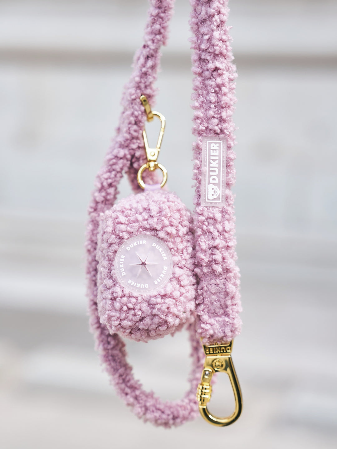 PORTA BOLSAS CACA TEDDY LILAC