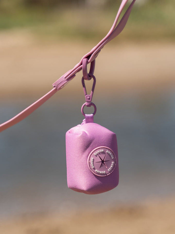 PORTA-SACOS PARA COCÓ DE CÃO MAUVE