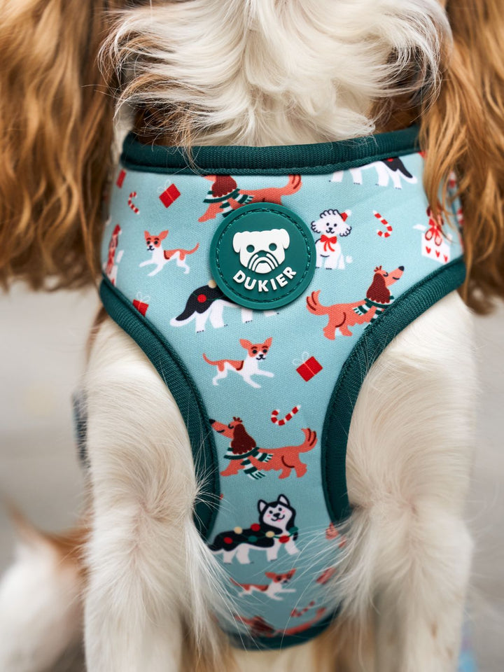 XMAS DOGS ADJUSTABLE DOG HARNESS