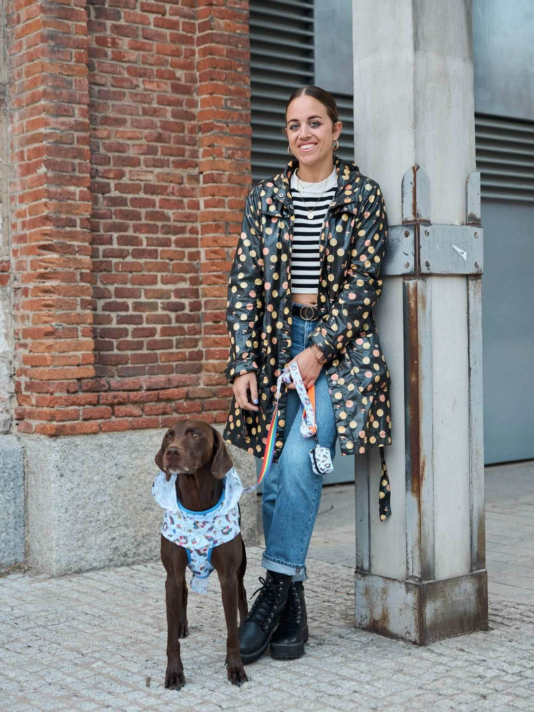 CHUBASQUERO PARA PERRO UNICORNS