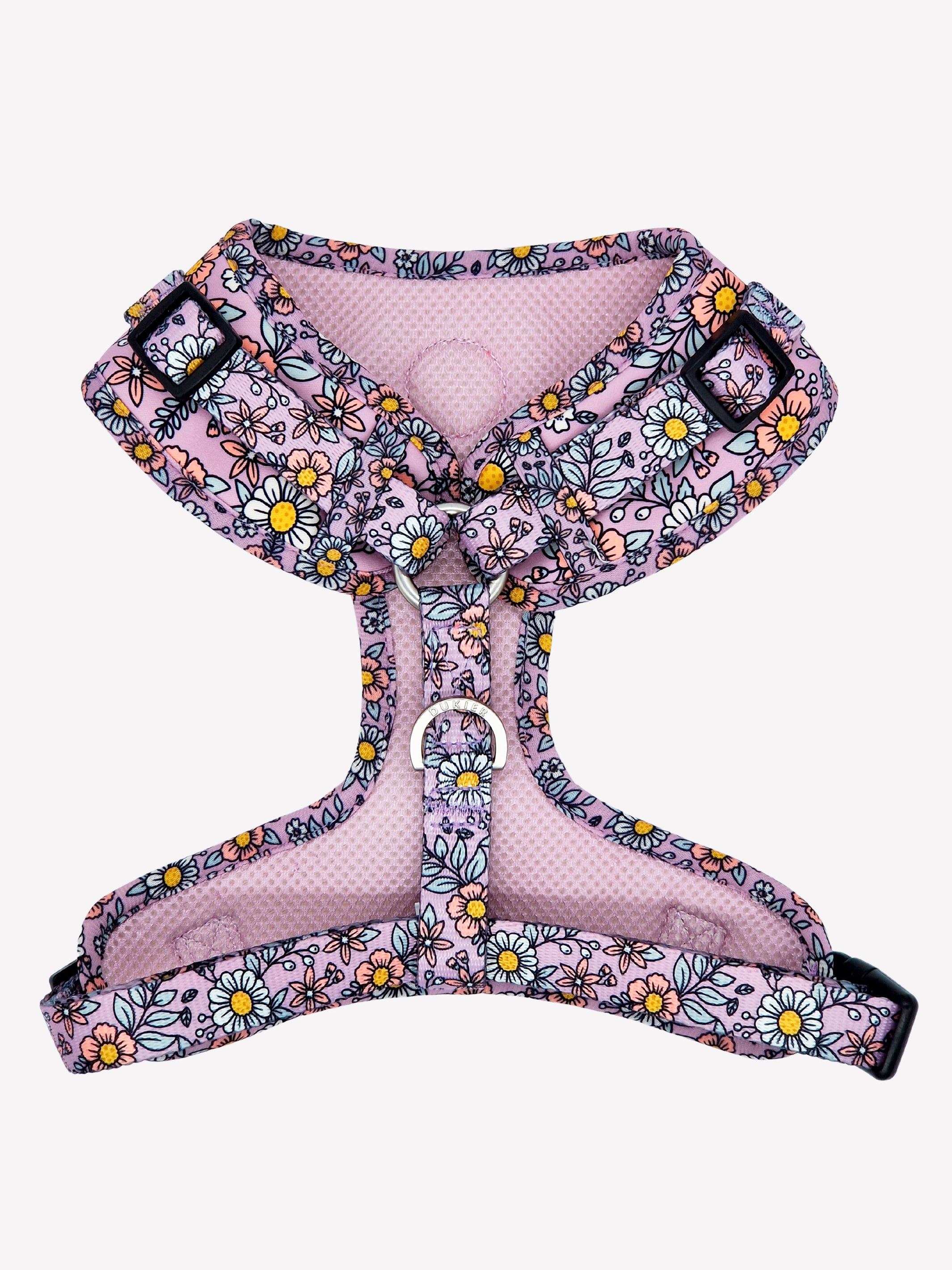FLOWER POWER ADJUSTABLE DOG HARNESS