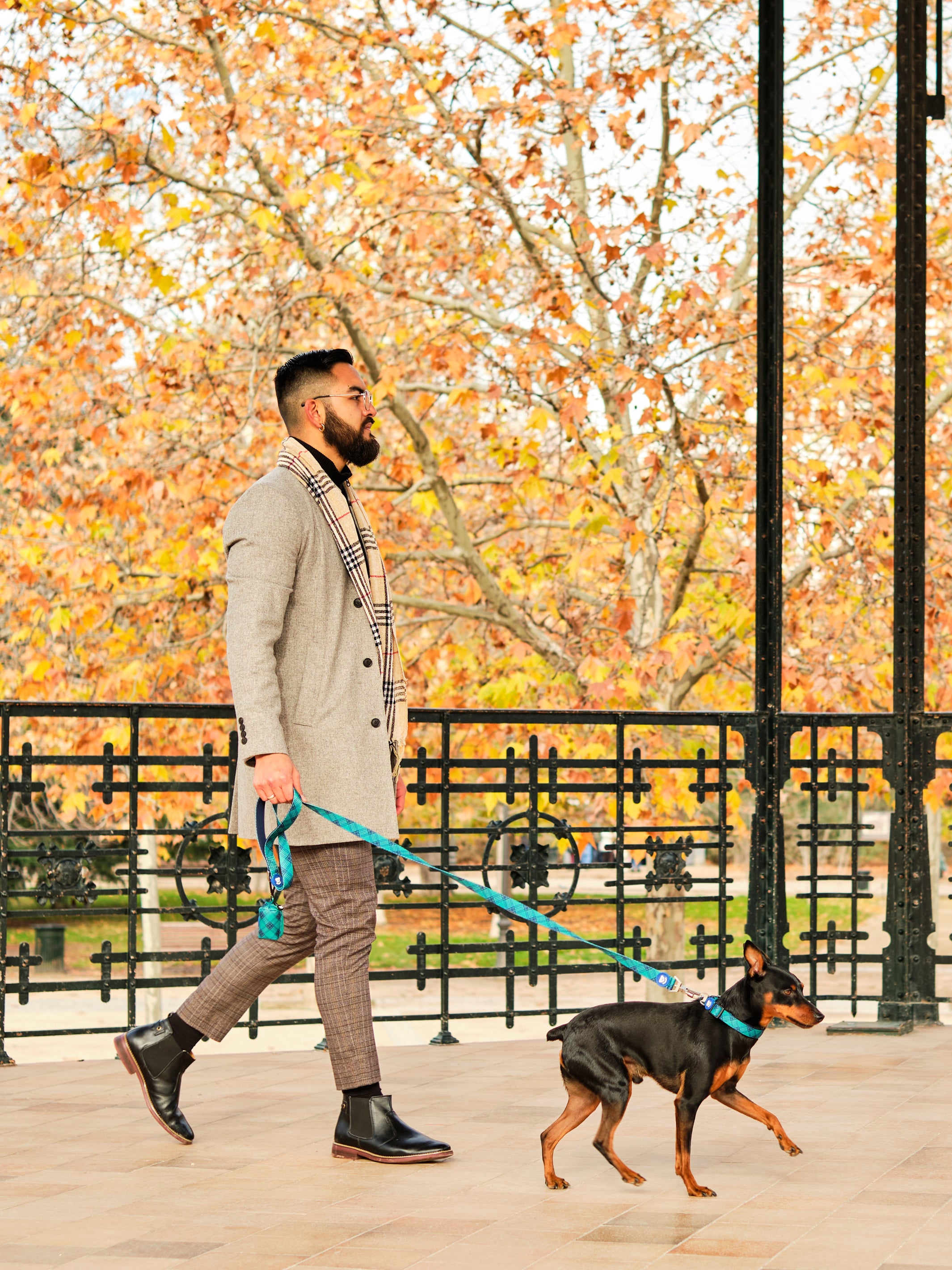 TARTÁN LEASH FOR DOGS