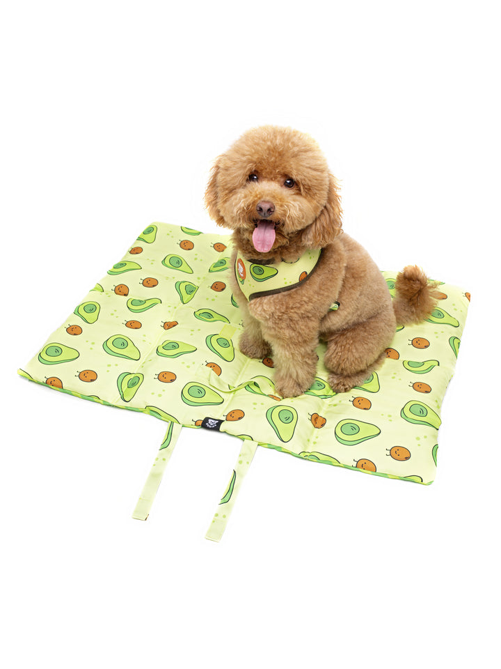 ROLL UP PET MAT: AVOCADO