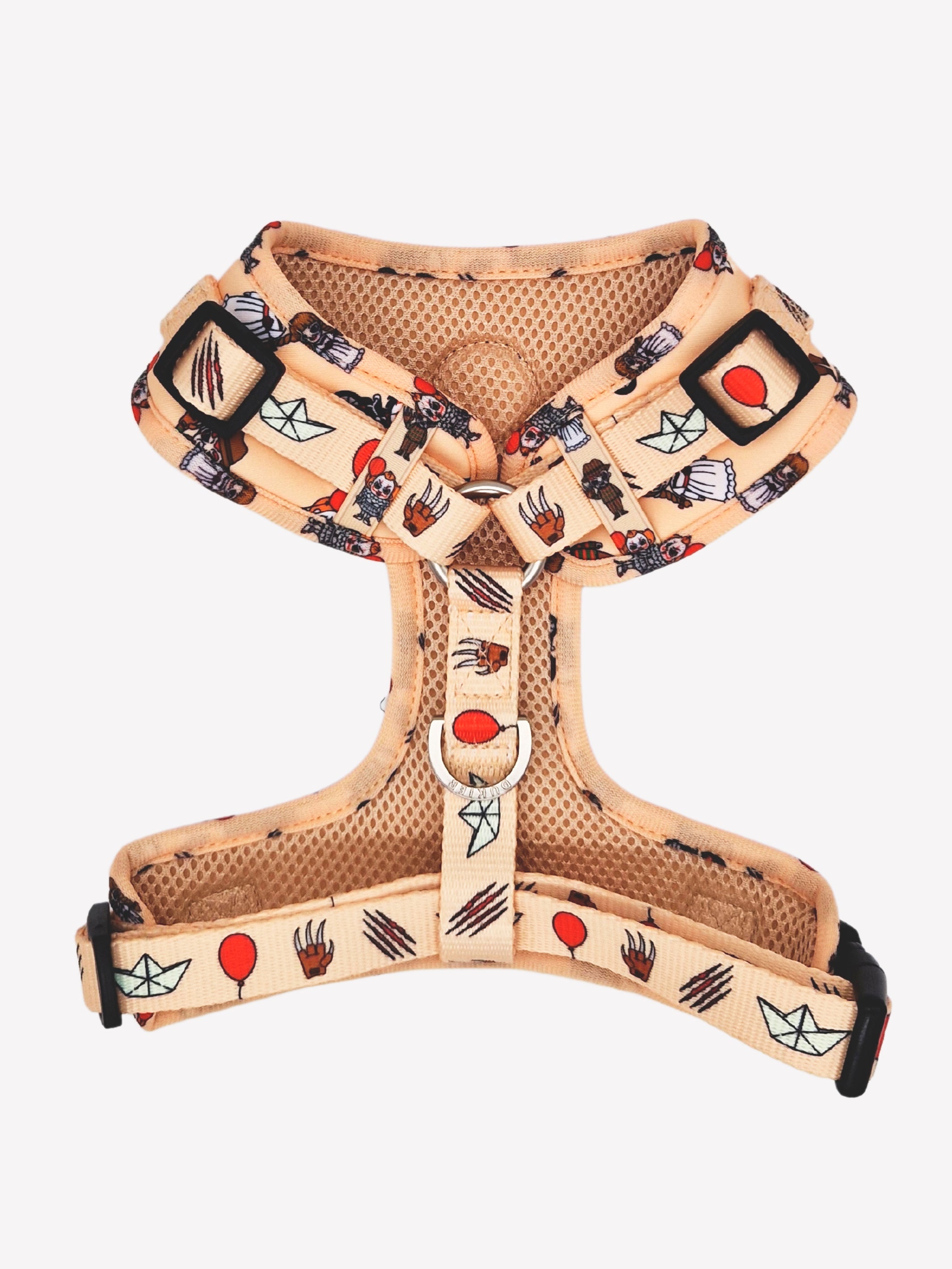 HORROR ADJUSTABLE DOG HARNESS