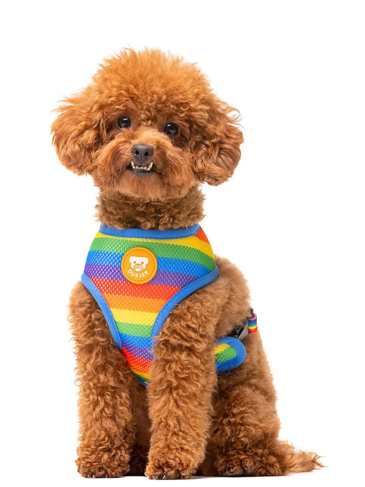 UNICORNS REVERSIBLE DOG HARNESS