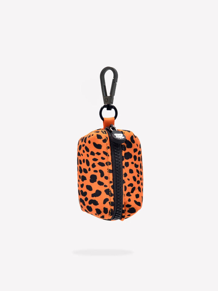 CHEETAH GOLD POO BAG HOLDER